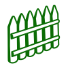 Post and rail fencing